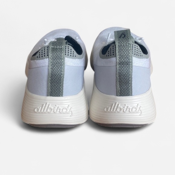 Allbirds Tree Runner Go Women’s Size 9 Light Gray Green Accents Comfort Sneakers - Picture 4 of 6